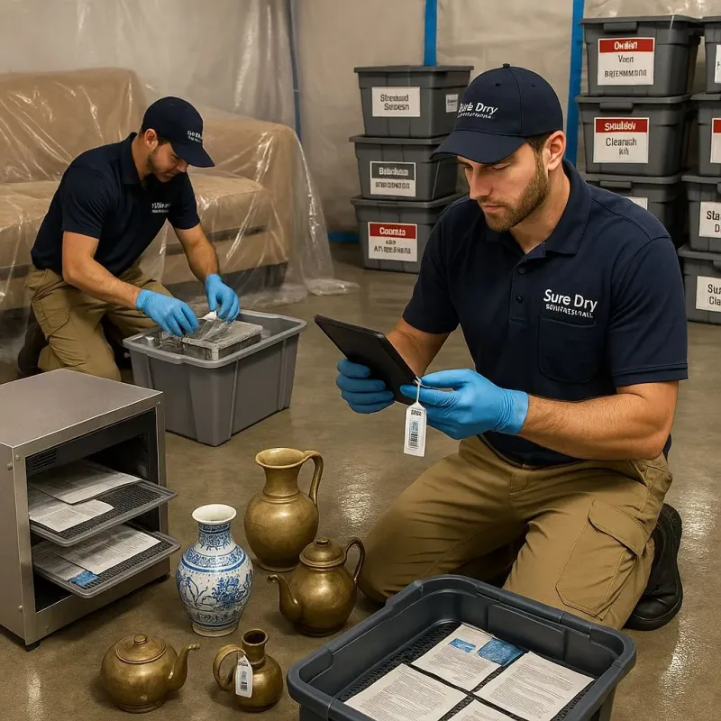 Content Protection and Restoration process in Dulles Town Center, VA